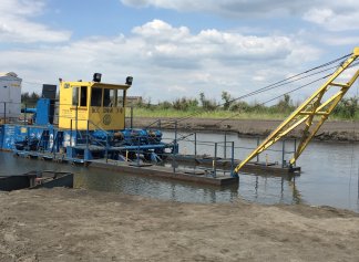 Dredger HCC for the Ordzhonikidze Ore Mining and Processing Plant 