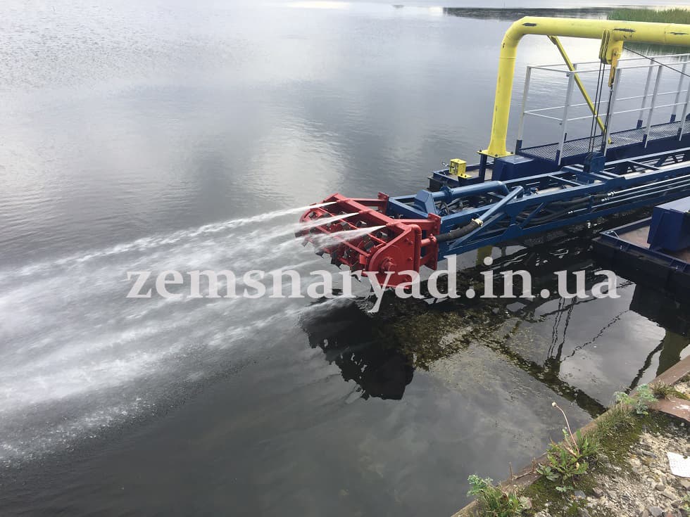 Земснаряд для видобутку сапропелю 2
