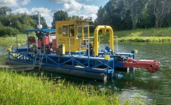 Степанецкий городской совет: Земснаряд НСС 250-40-Ф-ГР выполняет все необходимые работы, для которых был приобретен