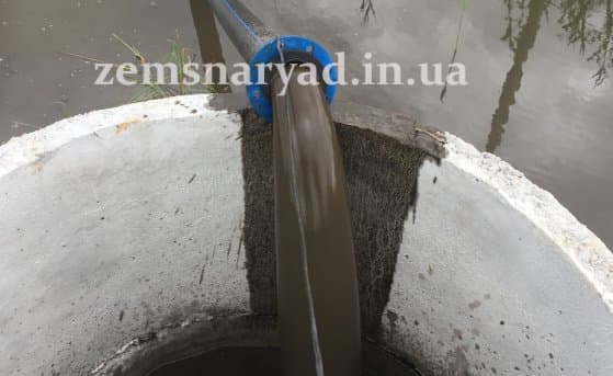 Земснаряд для добычи сапропеля