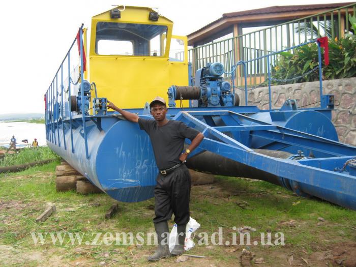 Dredger HCC 1600-25-1, DR Congo, 2011