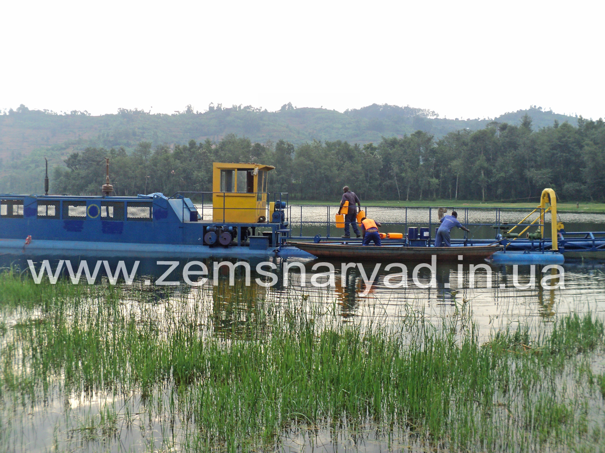 cutter dredger HCC 400-20 by VVV-Spetstekhnika in Rwanda