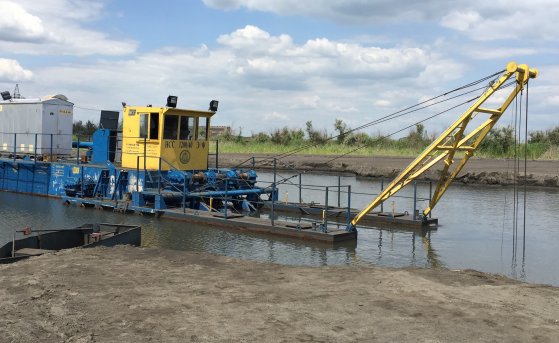 Dredger HCC for the Ordzhonikidze Ore Mining and Processing Plant 