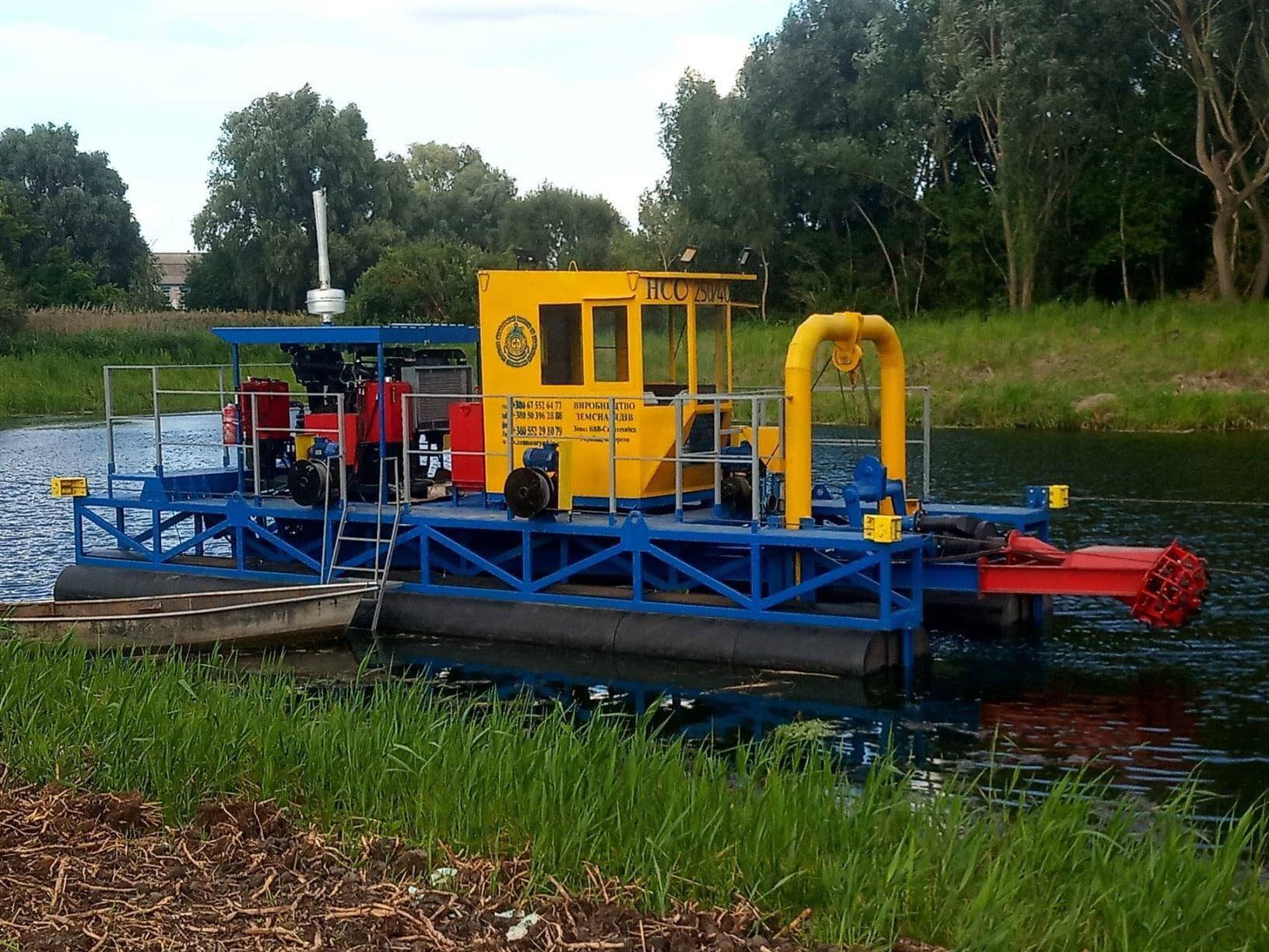 Dredger HCC 250 40 F GR, VVV-Spetstekhnika , Ukraine, Kherson