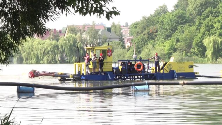 Dredging in Ukraine. Dredger HCC 400 20 F GR produced by VVV-Spetstekhnika, Kherson